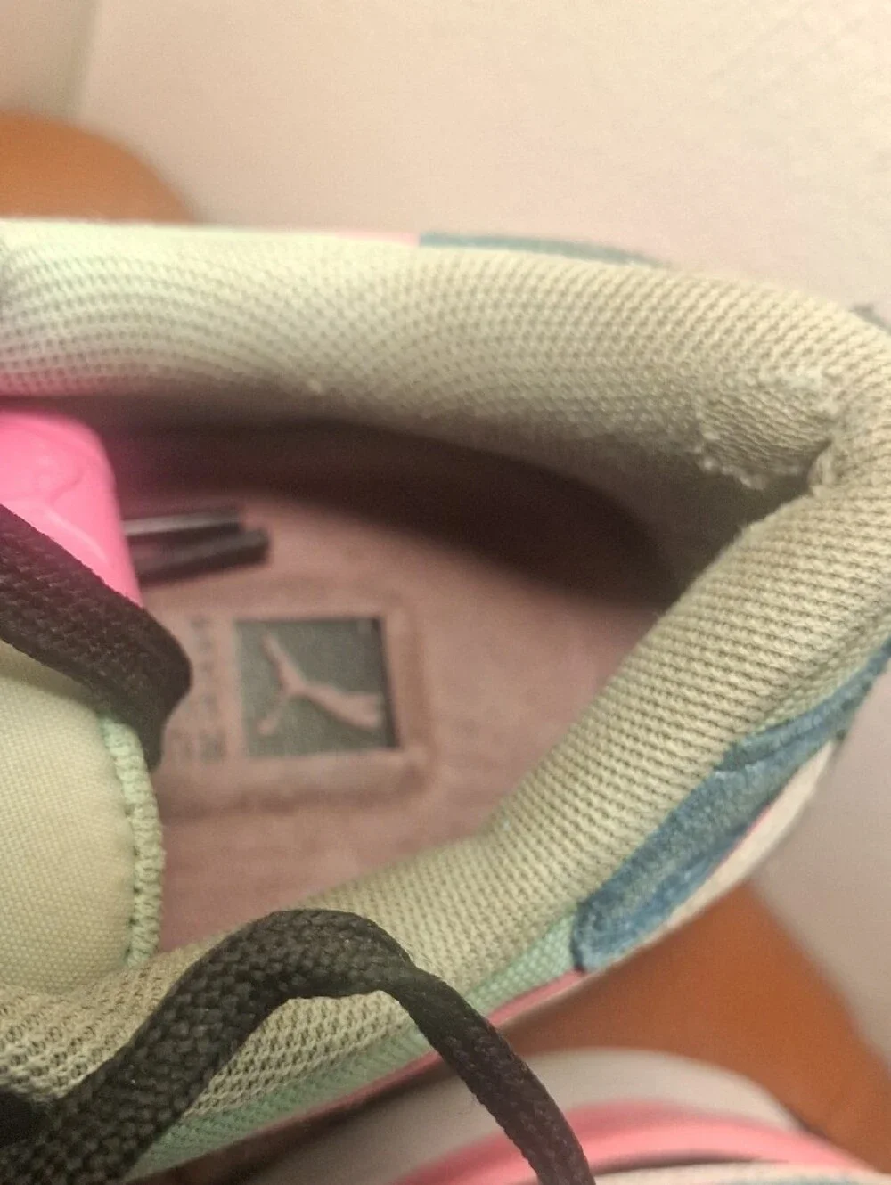 K-system Colorblock Athletic Sneakers - Pink, Blue, Yellow